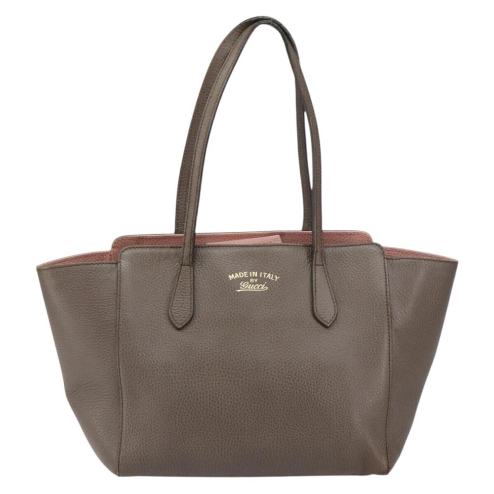 Gucci Swing Tote Leather Medium